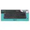 atresclick.com | Teclado inalambrico para TV Logitech K400 PLUS con Touchpad Español