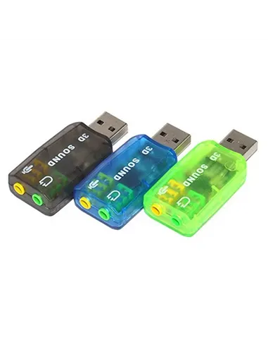 A Tres Click | Tarjeta De Sonido 5.1 USB 2.0 $&nbsp;13.600 $&nbsp;5.714 Generic Convertidores de Interfaces 