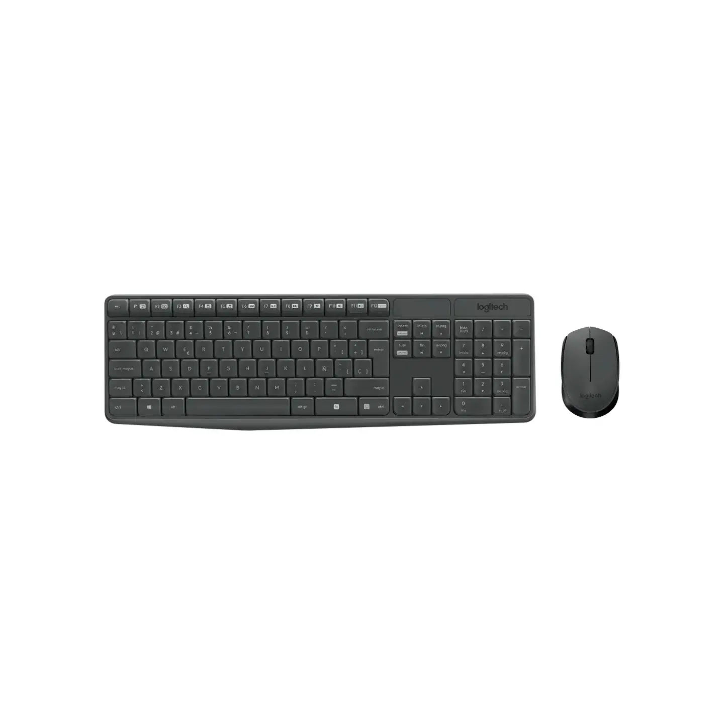 atresclick.com | Combo de teclado y mouse Inalambrico Logitech MK235