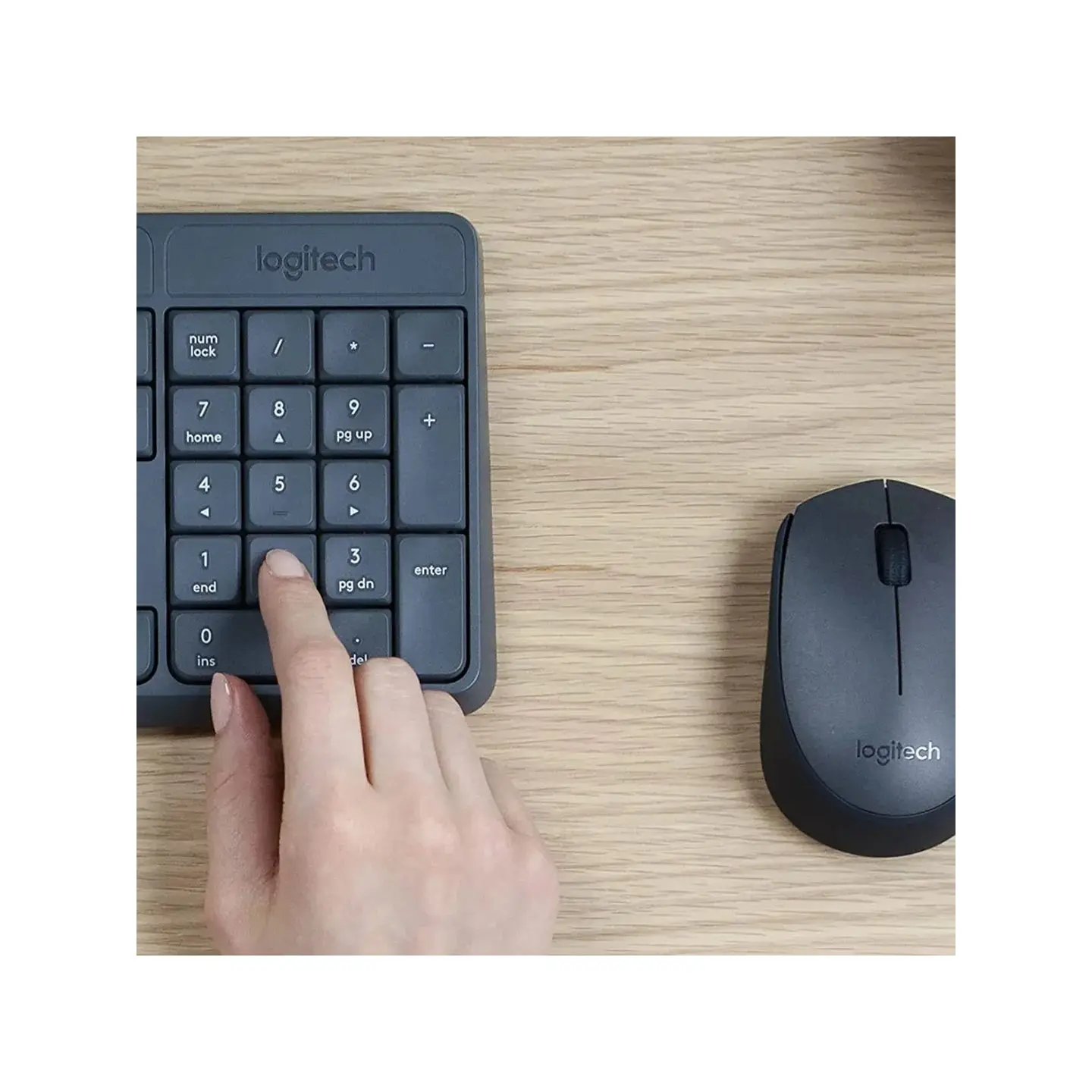 atresclick.com | Combo de teclado y mouse Inalambrico Logitech MK235