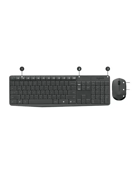 A Tres Click | Combo de teclado y mouse Inalambrico Logitech MK235 $ 139.900 $ 91.699 Logitech Teclados y Mouse 