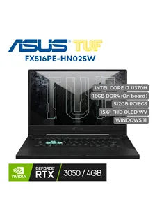 A Tres Click | Portátil Asus TUF FA506N AMD Ryzen 5 7535HS, 512GB PCIE SSD, 8GB DDR5, 15.6" FHD, RTX 2050 4GB GDDR6 $ 3.800.000 $ 2.812.000 Asus Portátiles & Notebook 