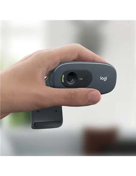 A Tres Click | Camara web logitech C270 HD $ 134.900 $ 85.021 Logitech Cámaras Web 