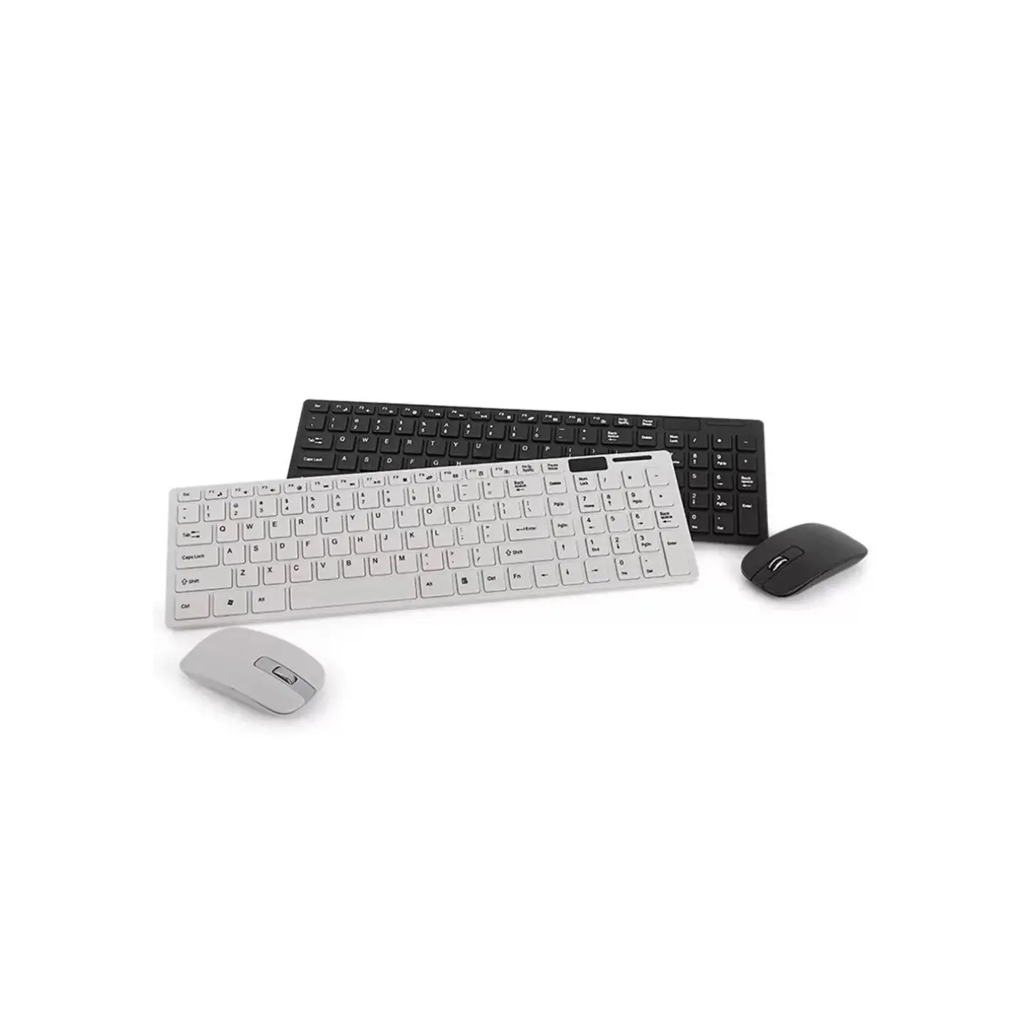 atresclick.com | Combo Teclado Y Mouse Inalámbrico K-06 + Membrana Protectora