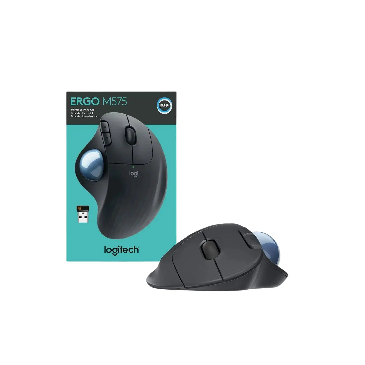 atresclick.com | Mouse Logitech ERGO M575 Trackball Inalambrico