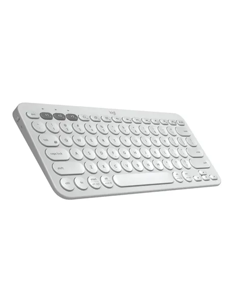 A Tres Click | Teclado inalámbrico Logitech PEBBLE KEYS 2 K380S Multidispositivo Blanco $ 199.900 $ 134.387 Logitech Teclados y Mouse 