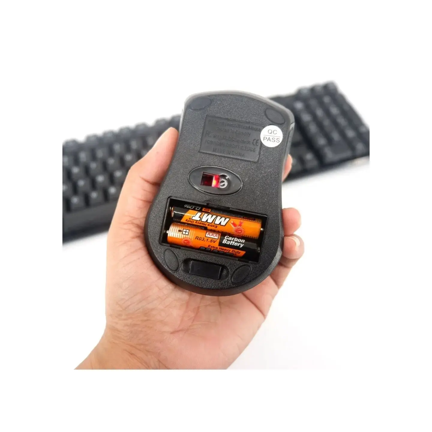 atresclick.com | Combo De Teclado Y Mouse Inalámbrico Tj-808 Español (ñ)