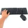 atresclick.com | Combo De Teclado Y Mouse Inalámbrico Tj-808 Español (ñ)