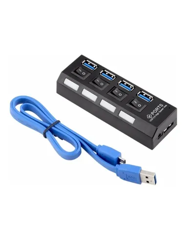 A Tres Click | Hub USB 3.0 Con Interruptor Independiente $&nbsp;51.600 $&nbsp;21.681 Generic Convertidores de Interfaces 