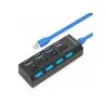 atresclick.com | Hub USB 3.0 Con Interruptor Independiente