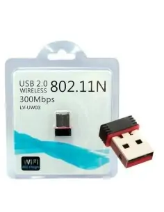 Receptor Wifi 300mbps 802.11 - Adaptador USB