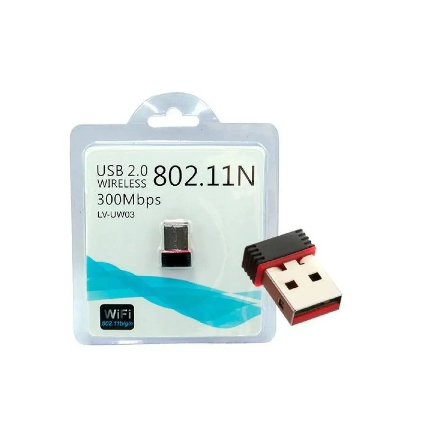 atresclick.com | Adaptador USB Receptor Wifi 300mbps 802.11
