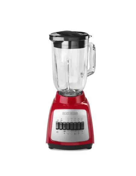 A Tres Click | Licuadora BLACK+DECKER DuraPro BLBD210GR Color Rojo, 10 Velocidades, Vaso de vidrio $ 174.900 $ 146.975 BLACK+DECKER Cocina 