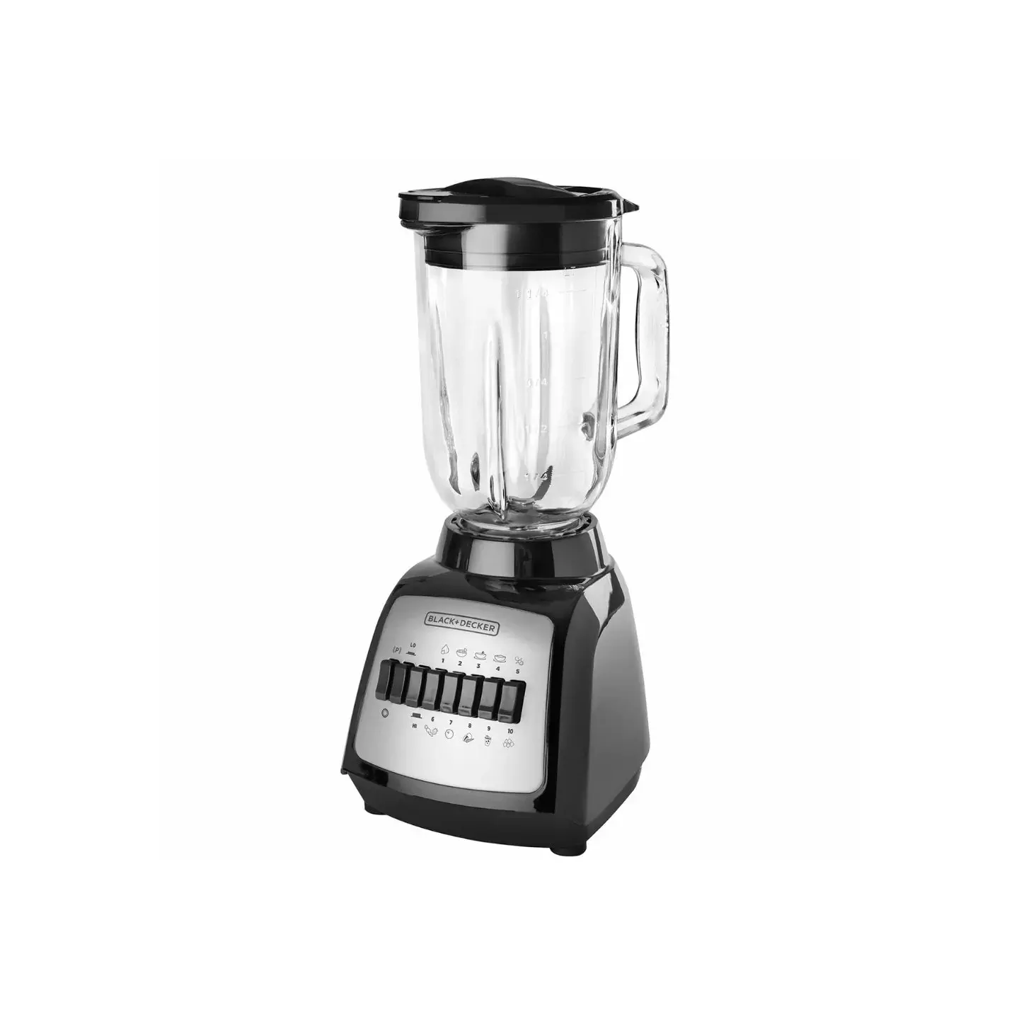 atresclick.com | Licuadora BLACK+DECKER DuraPro BLBD210GB Color Negro 10 Velocidades, Vaso Vidrio
