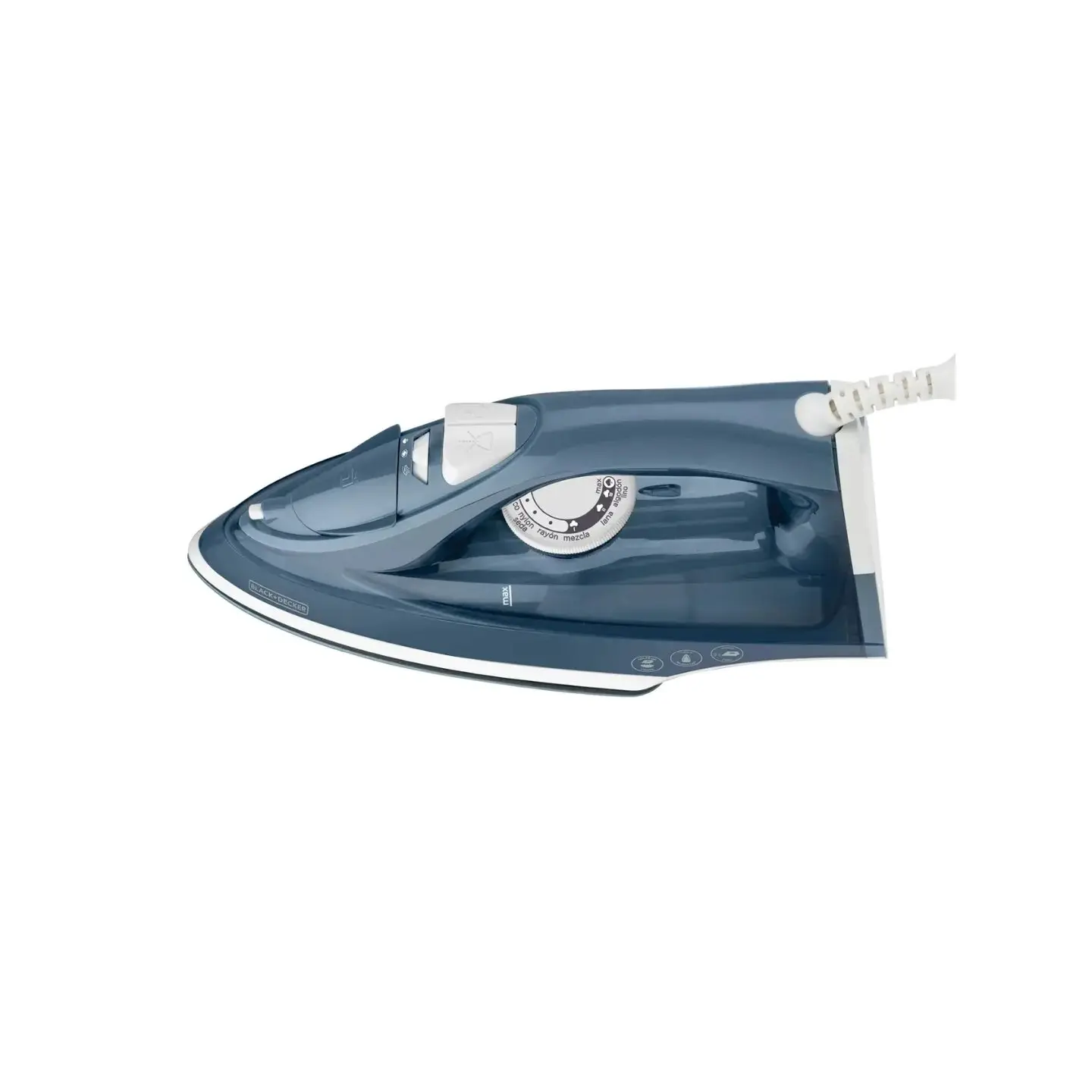 atresclick.com | Plancha de Ropa BLACK & DECKER Vapor IRBD300 Trueglide Azul