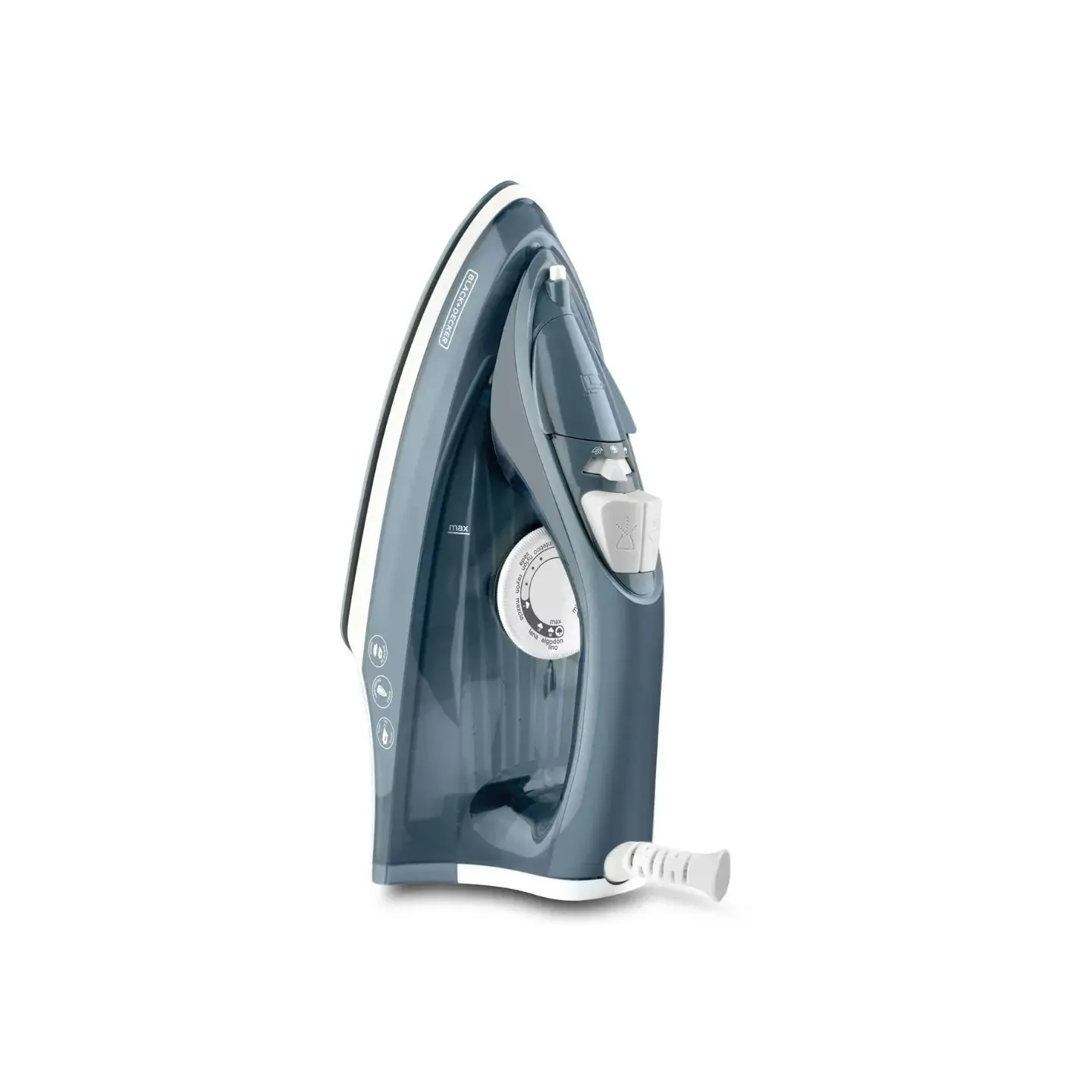 atresclick.com | Plancha de Ropa BLACK & DECKER Vapor IRBD300 Trueglide Azul