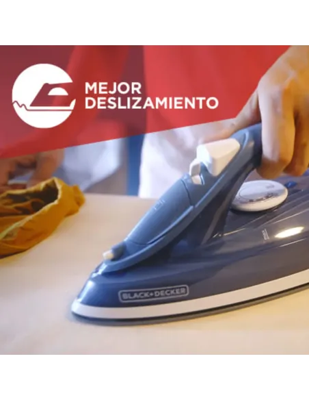 A Tres Click | Plancha de Ropa BLACK & DECKER Vapor IRBD300 Trueglide Azul $ 85.900 $ 54.538 BLACK+DECKER Electrodomésticos 