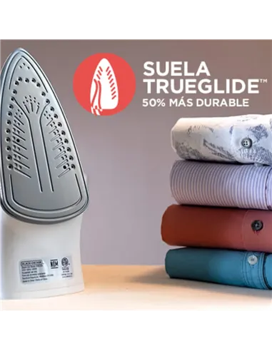 A Tres Click | Plancha de Ropa BLACK & DECKER Vapor IRBD300 Trueglide Azul $&nbsp;85.900 $&nbsp;54.538 BLACK+DECKER Electrodomésticos 
