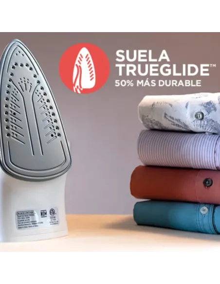 A Tres Click | Plancha de Ropa BLACK & DECKER Vapor IRBD300 Trueglide Azul $ 85.900 $ 54.538 BLACK+DECKER Electrodomésticos 