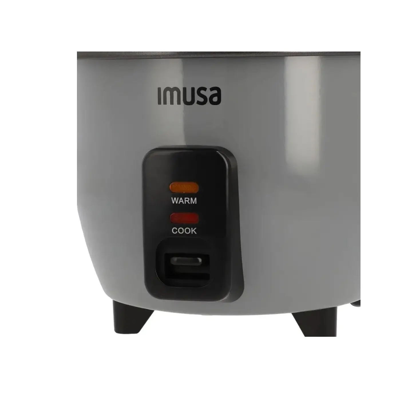 atresclick.com | Olla Arrocera IMUSA 3 tazas Con Vaporera y Accesorios Color Gris