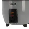 atresclick.com | Olla Arrocera IMUSA 3 tazas Con Vaporera y Accesorios Color Gris