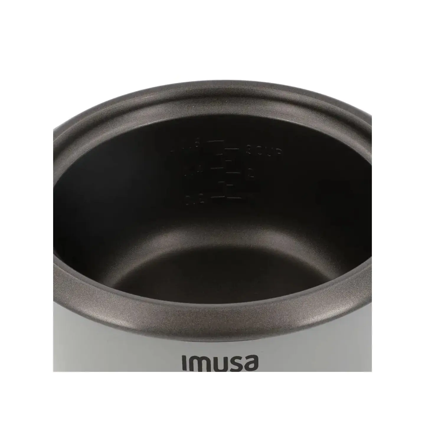 atresclick.com | Olla Arrocera IMUSA 3 tazas Con Vaporera y Accesorios Color Gris
