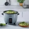 atresclick.com | Olla Arrocera IMUSA 3 tazas Con Vaporera y Accesorios Color Gris