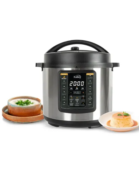 A Tres Click | Olla MultiChef Kalley 5.5Litros K-OMP Plateado $ 579.900 $ 243.655 Kalley Cocina 7700149148191