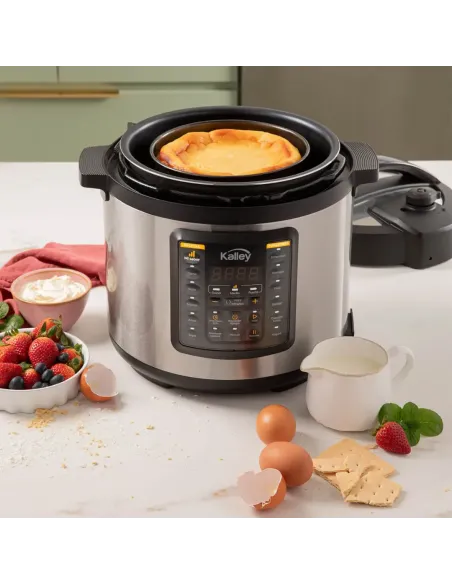 A Tres Click | Olla MultiChef Kalley 5.5Litros K-OMP Plateado $ 579.900 $ 243.655 Kalley Cocina 7700149148191