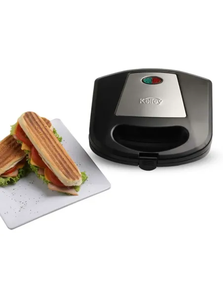 A Tres Click | Sanduchera KALLEY K-SMP200N Antiadherente tipo Panini color Negro $ 119.900 $ 57.059 Kalley Cocina 7701023114363