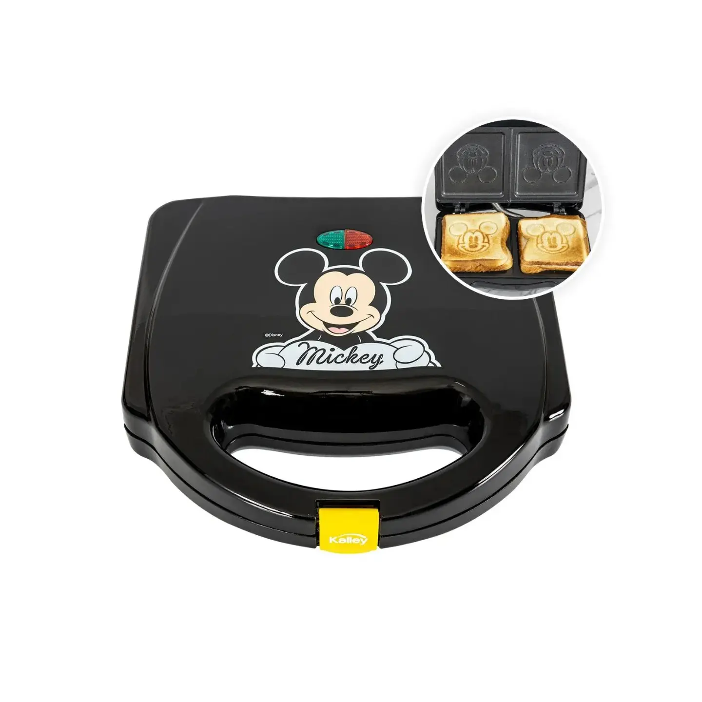 atresclick.com | Sanduchera KALLEY Mickey Mouse de Disney K-DSM101N Color Negro