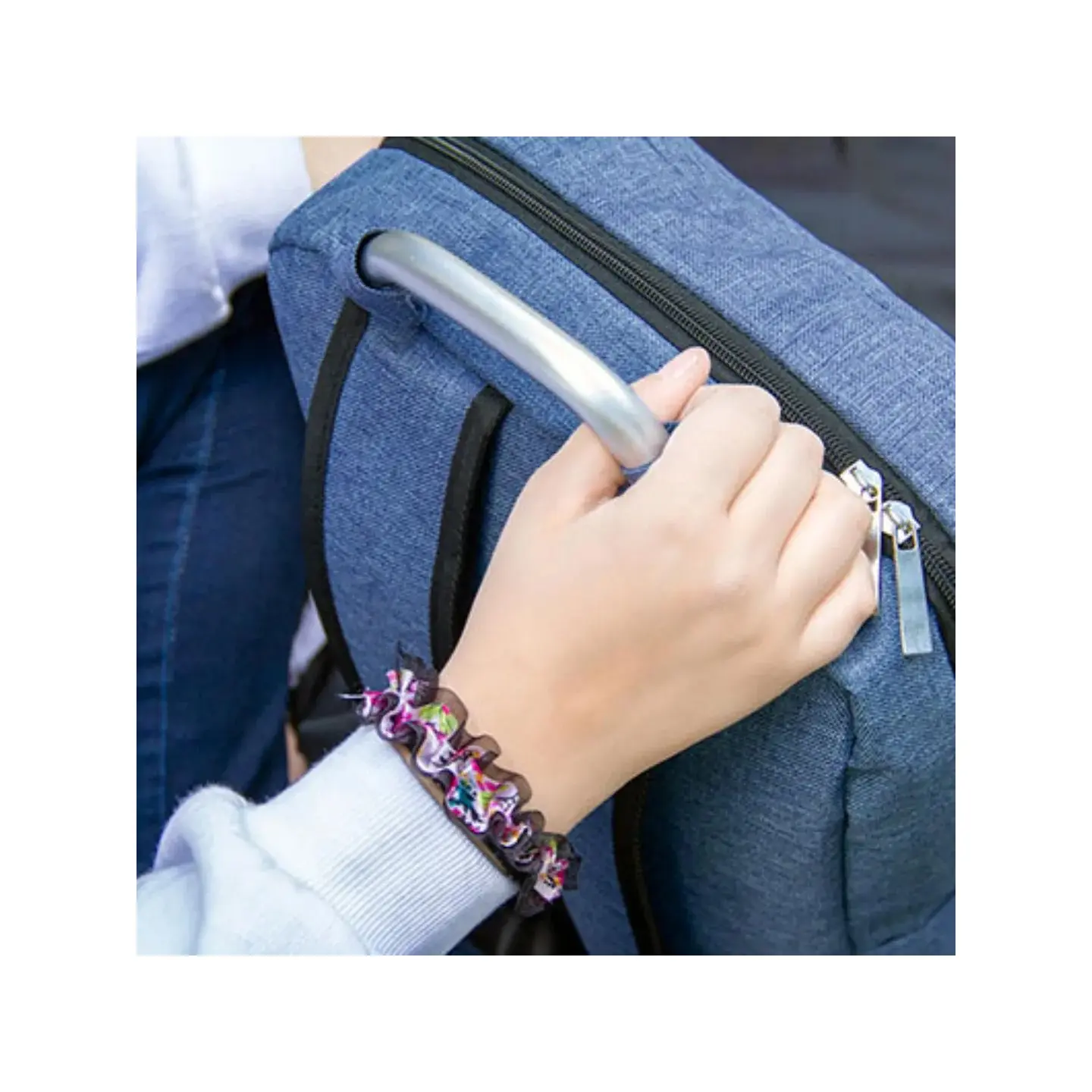 atresclick.com | Morral Ginebra B00283 AzOsc Para Laptop Agarradera Metálica