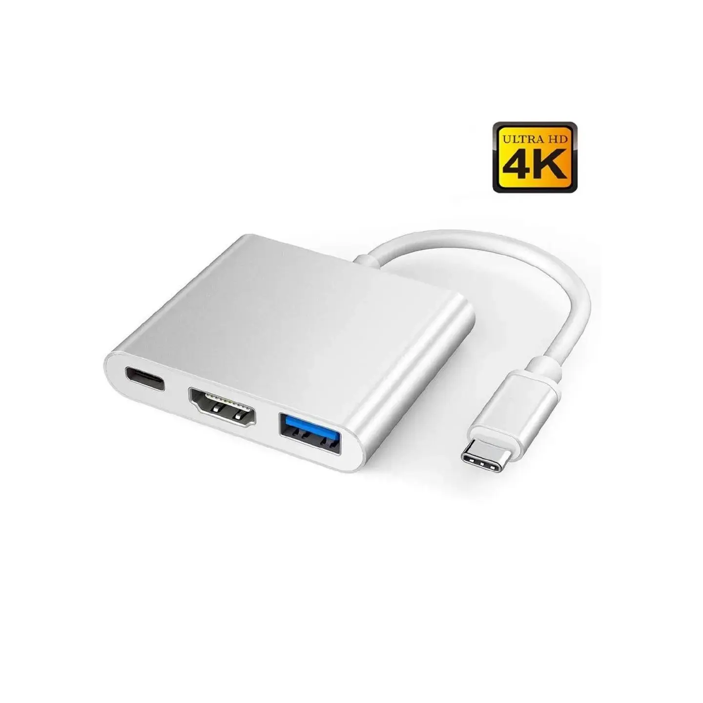 atresclick.com | Convertidor De USB C a USB 3.1, HDMI 4k y USB C