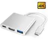 atresclick.com | Convertidor De USB C a USB 3.1, HDMI 4k y USB C