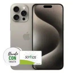 iPhone 15 Pro Max 256GB Titanio Natural, SIM Física