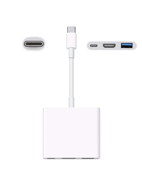 A Tres Click | Convertidor De USB C a USB 3.1, HDMI 4k y USB C $&nbsp;79.400 $&nbsp;49.916 Generic Convertidores de Video 