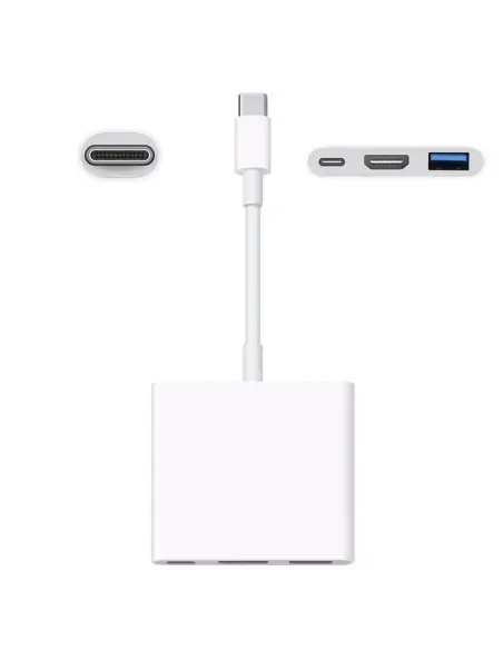 A Tres Click | Convertidor De USB C a USB 3.1, HDMI 4k y USB C $ 79.400 $ 49.916 Generic Convertidores de Video 