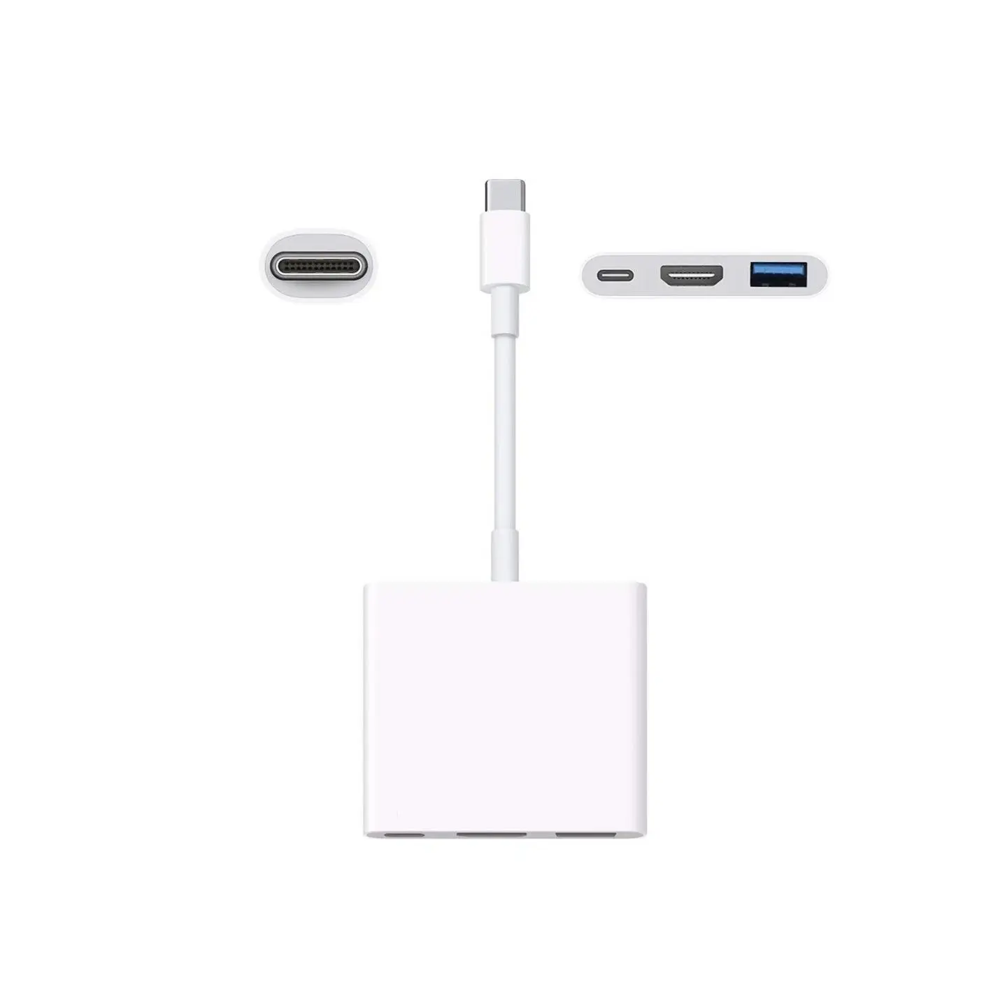 atresclick.com | Convertidor De USB C a USB 3.1, HDMI 4k y USB C