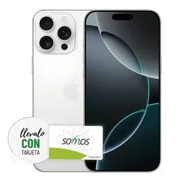 Celular Iphone 16 pro max 512GB Blanco Titanium E-Sim