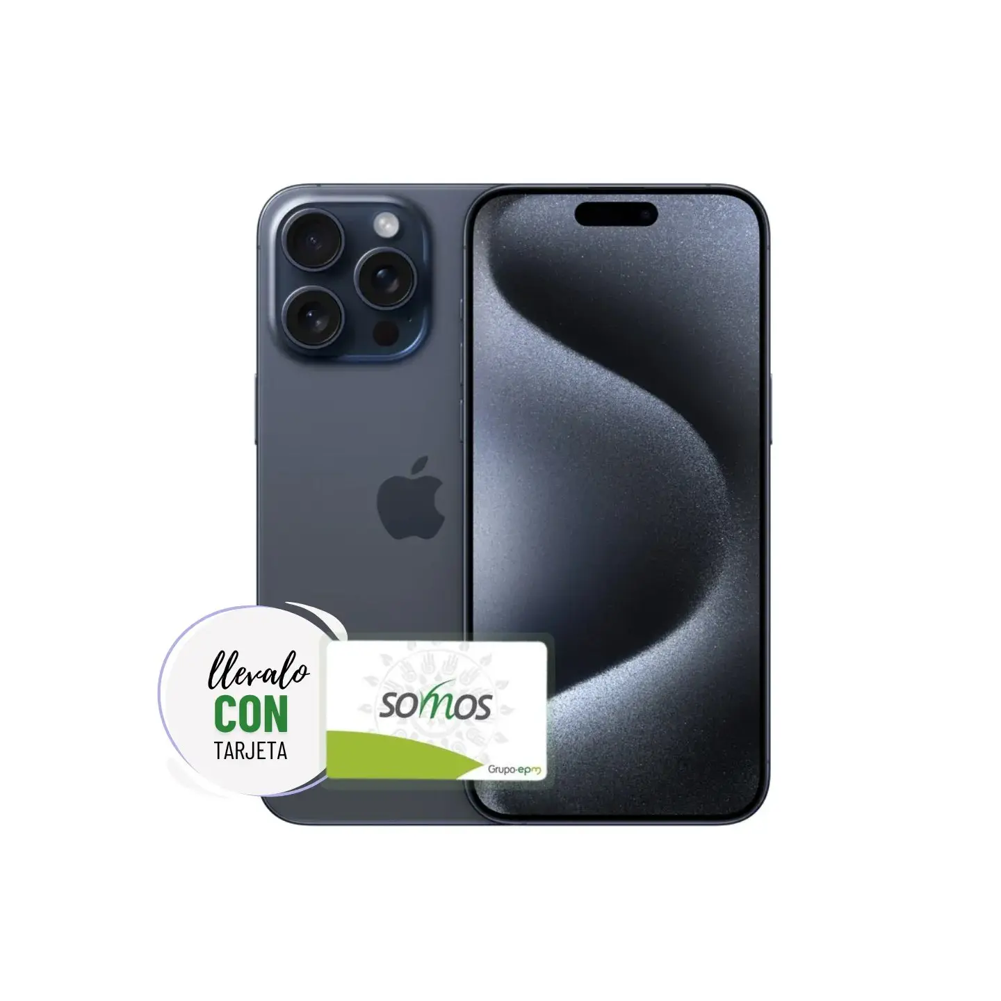 atresclick.com | Celular Iphone 15 Pro Max 512GB Sim Física Color, Negro Titanio