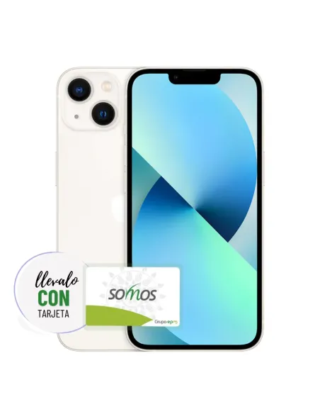 A Tres Click | Celular Iphone 13 128GB Sim Física Color, Blanco $ 3.665.870 $ 2.310.422 APPLE Apple 