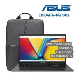 Portátil Asus VivoBook Go 15 E1504FA Ryzen 5 7520U 16GB 512GB 15.6" FHD