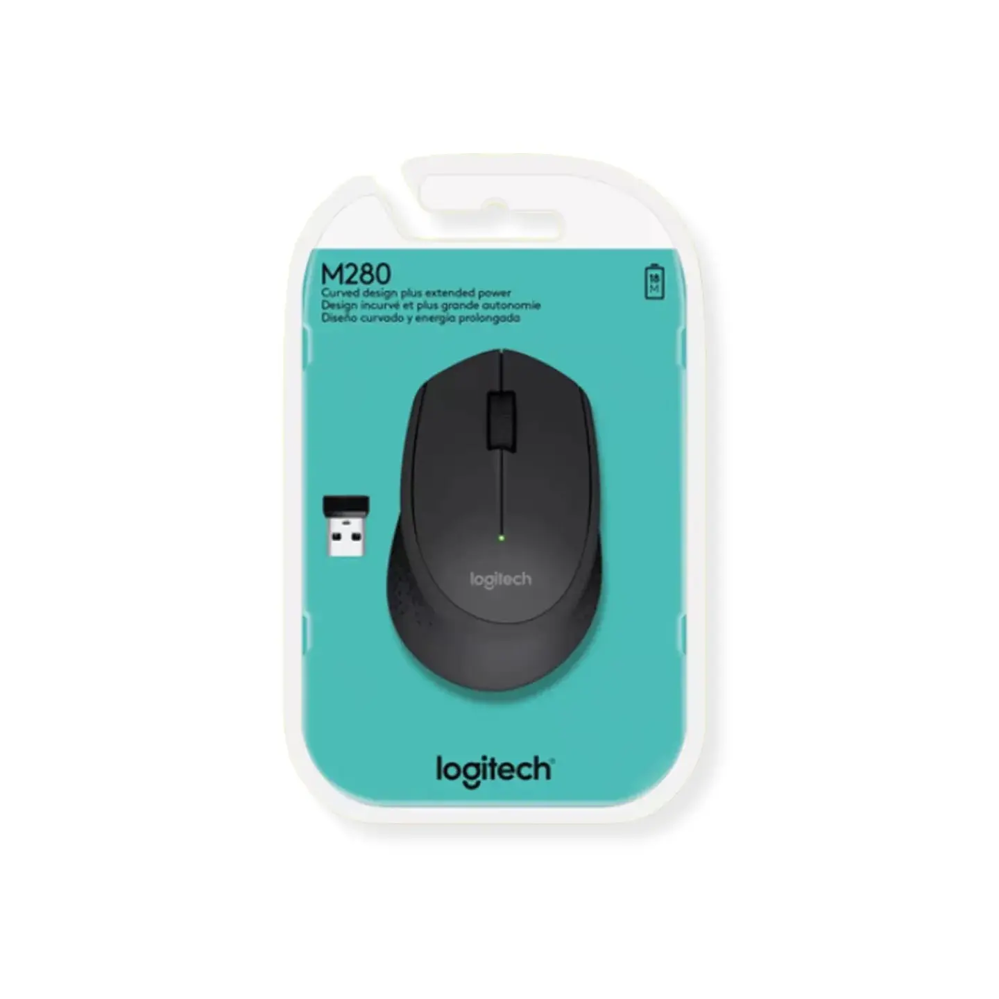atresclick.com | Mouse Logitech inalámbrico M280 NEGRO