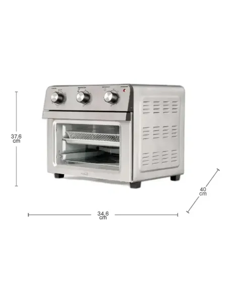 A Tres Click | Horno Tostador KALLEY K-HA20 20 Litros Con Freidora de Aire Plateado $ 599.900 $ 312.553 Kalley Cocina 7705946734493