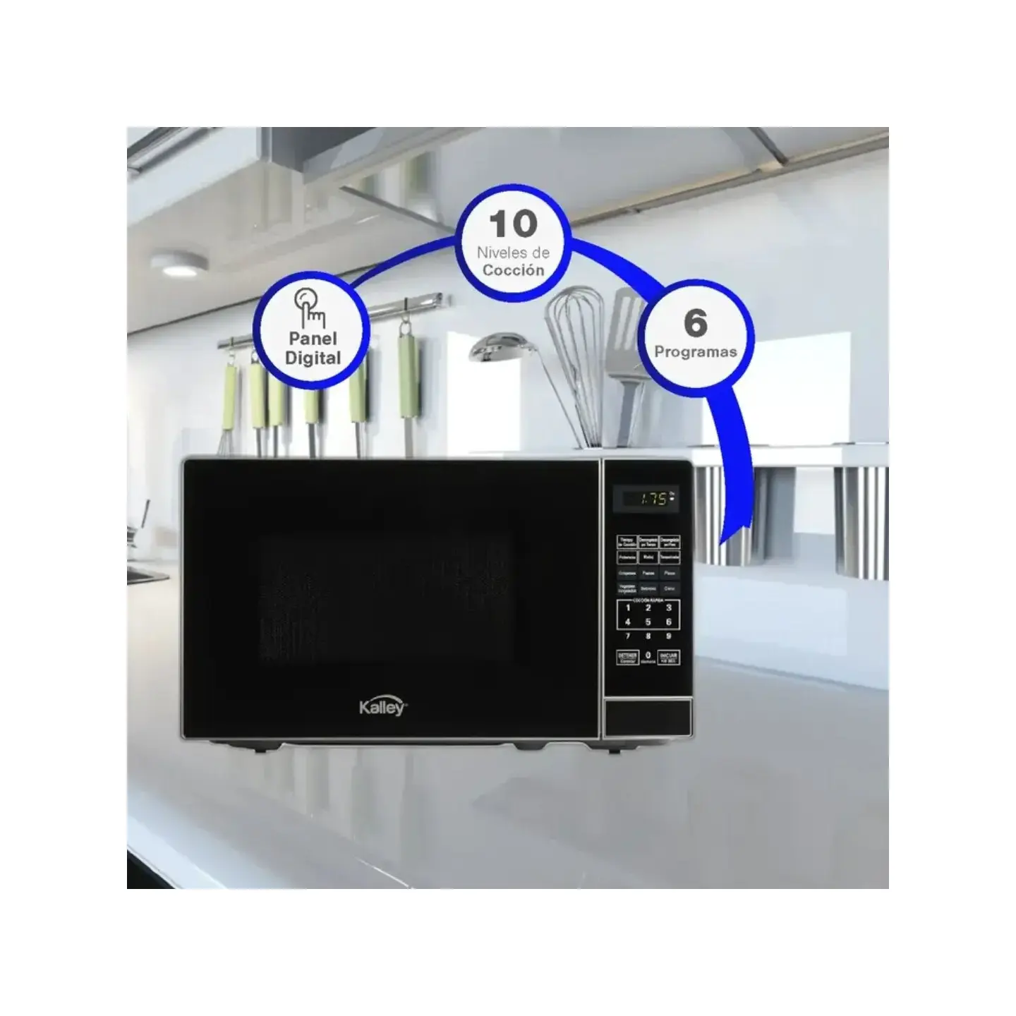 atresclick.com | Horno Microondas KALLEY 0.7 K-MW07N Negro