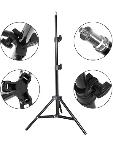 A Tres Click | Aro De Luz 20cm Con Trípode de 1 Metro Y Accesorios $&nbsp;84.257 $&nbsp;49.563 Generic Fotografía 