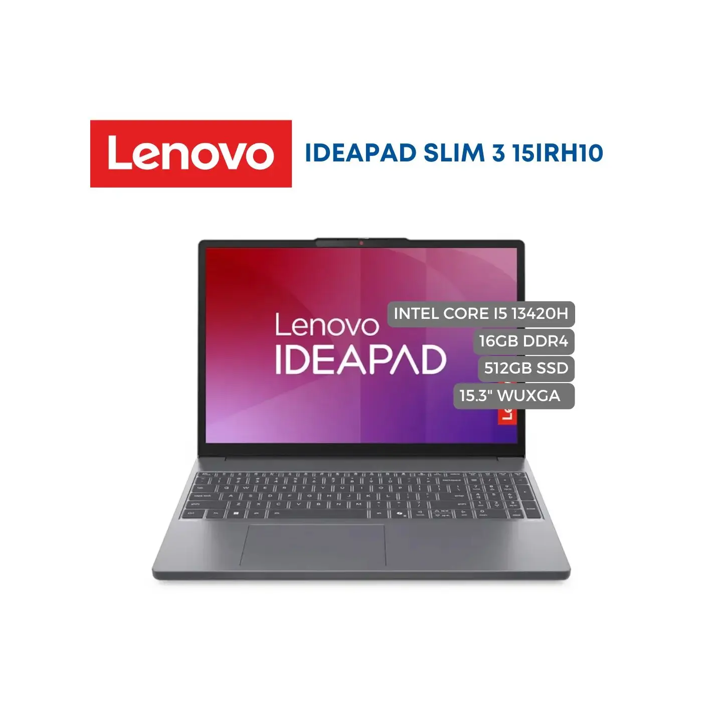 atresclick.com | Portatil Lenovo IdeaPad Slim 3 15IRH10, Intel Core I5 13420H, 16GB DDR4, 512GB SSD, 15.3" WUXGA