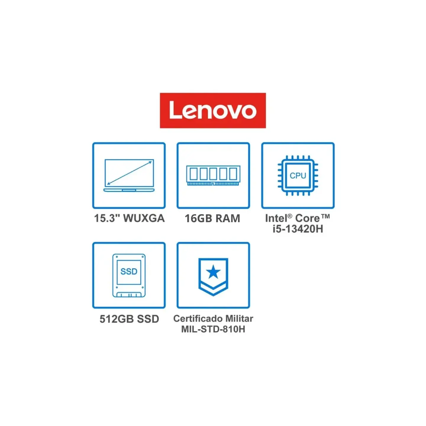 atresclick.com | Portatil Lenovo IdeaPad Slim 3 15IRH10, Intel Core I5 13420H, 16GB DDR4, 512GB SSD, 15.3" WUXGA