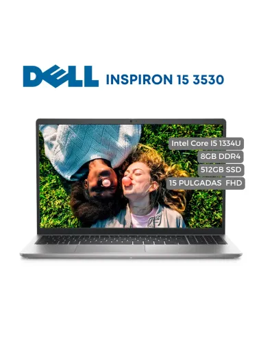A Tres Click | Portatil DELL Inspiron 15 3530 Intel Core I5 1334U, 8GB DDR4, 512GB SSD, 15.6" FHD $&nbsp;2.749.900 $&nbsp;1.787.435 Dell Portátiles & Notebook 