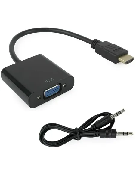 A Tres Click | Convertidor De HDMI A VGA Con Audio $&nbsp;28.400 $&nbsp;11.933 Generic Convertidores de Video 